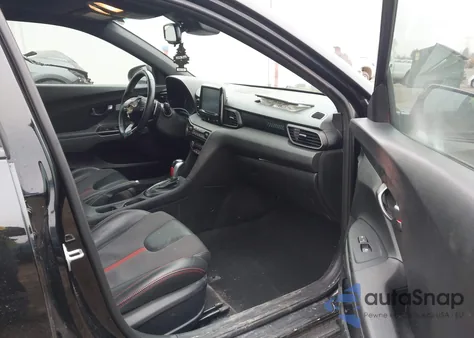 2020 Hyundai Veloster Turbo из США, поврежденный, VIN KMHTH6AB8LU023902